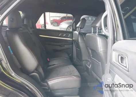 2018 Ford Explorer Xlt z USA, uszkodzony, nr VIN 1FM5K8D83JGA74998